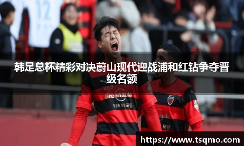 韩足总杯精彩对决蔚山现代迎战浦和红钻争夺晋级名额